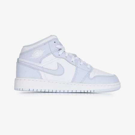 JORDAN air jordan 1 AIR JORDAN 1 MID WHITE/SKY BLUE JUNIOR