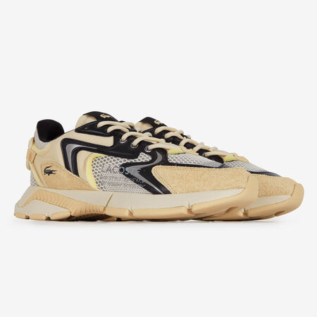 LACOSTE l00 L003 NEO BEIGE/NOIR HOMME