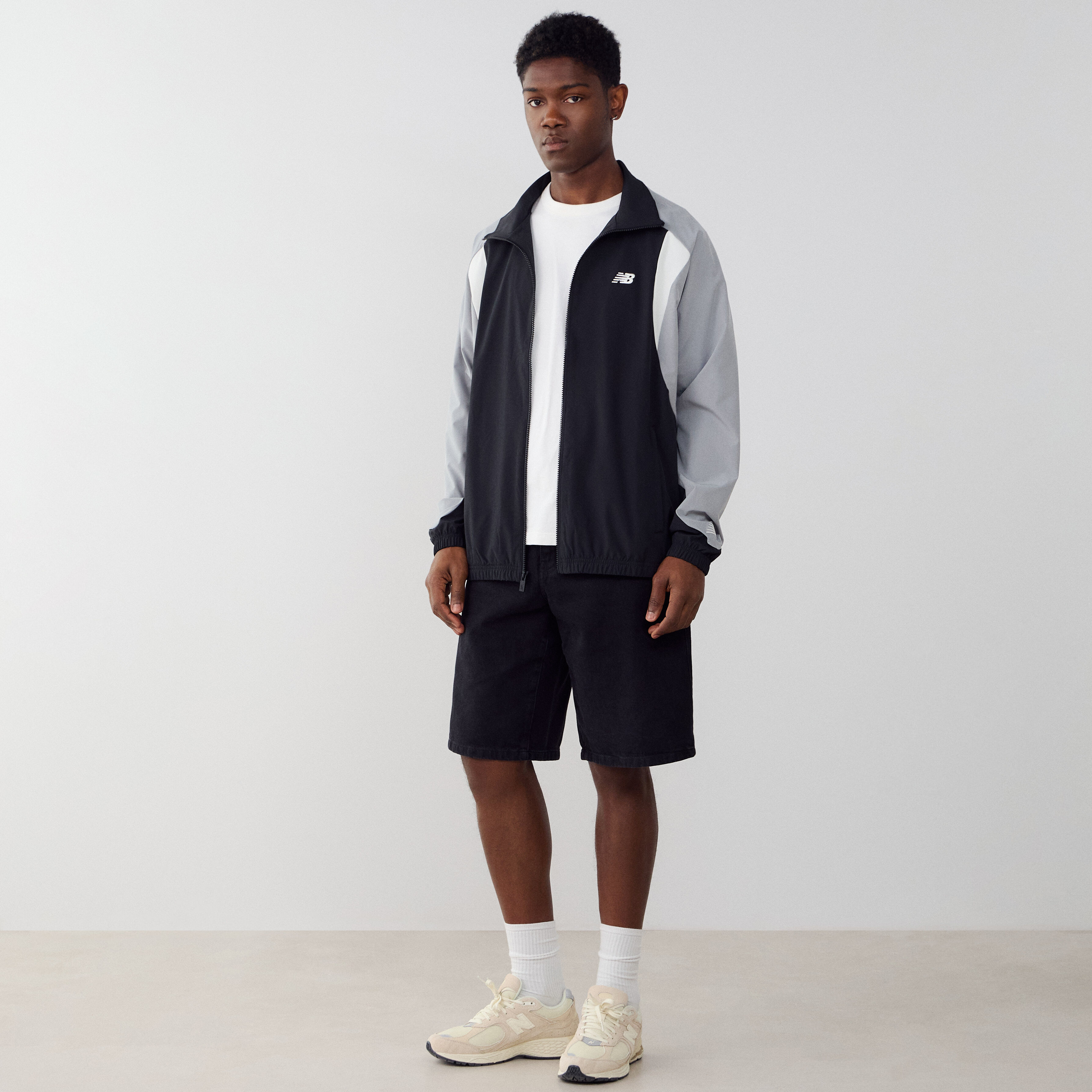 Vêtements New Balance Woven Track Jacket pour Accessoires - vue 4