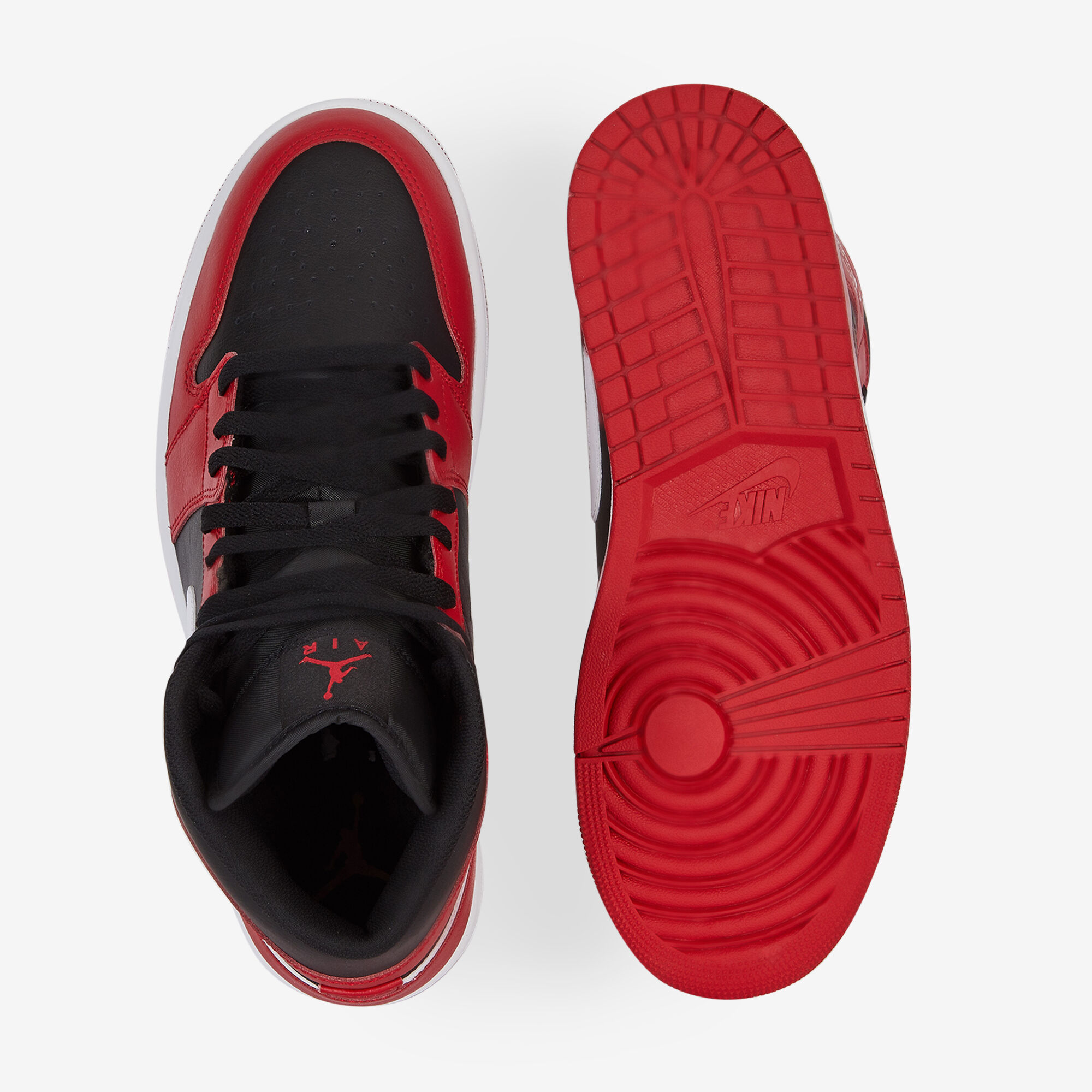 Air Jordan 1 Mid  Rouge/noir