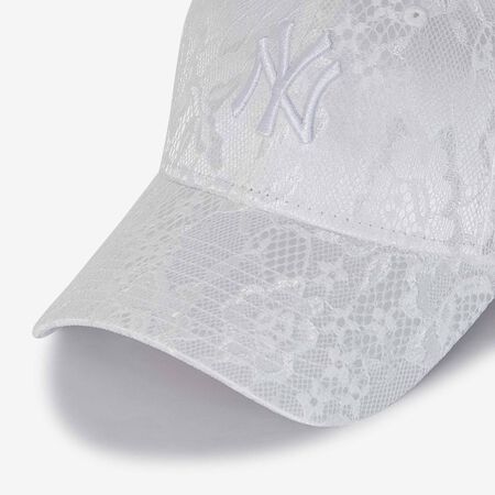 NEW ERA 9FORTY WOMEN NY LACE WHITE WOMEN