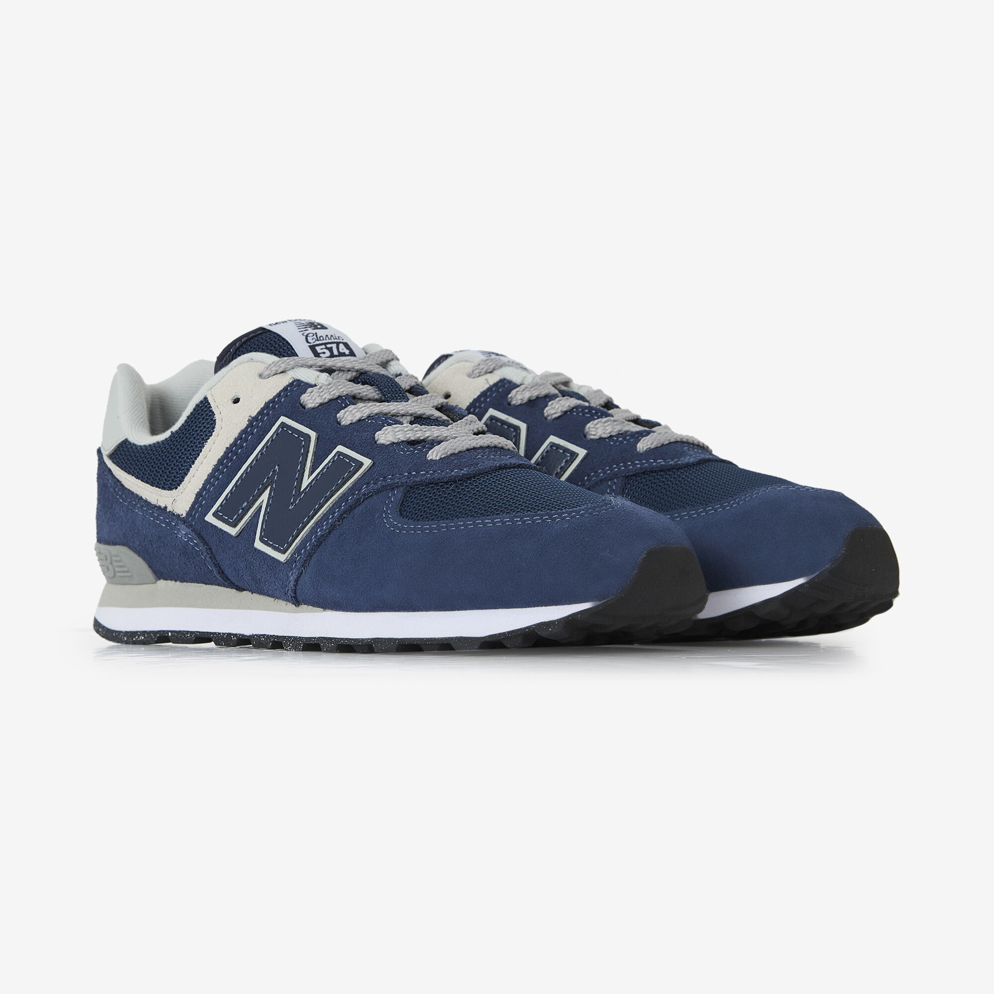 New Balance 574 marine/blanc