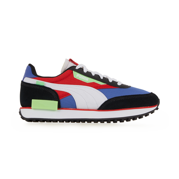 Puma Future Rider Play On Blue Red Courir Com