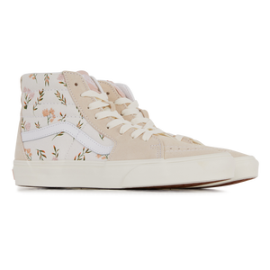 Vans blanche top haute femme
