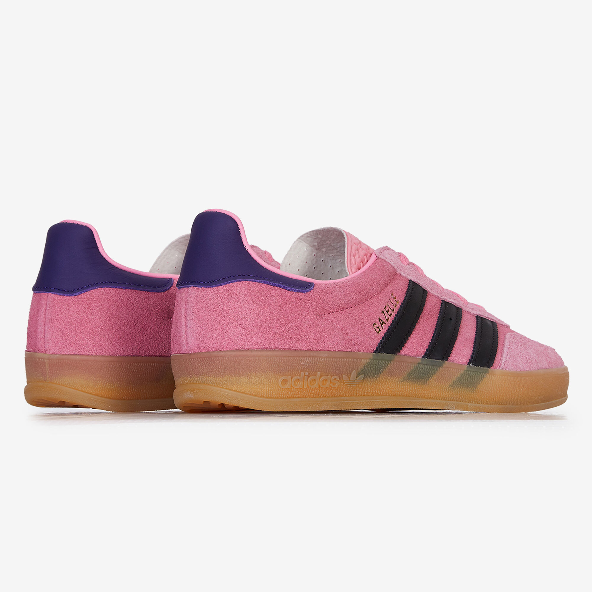 Adidas pink suede clearance