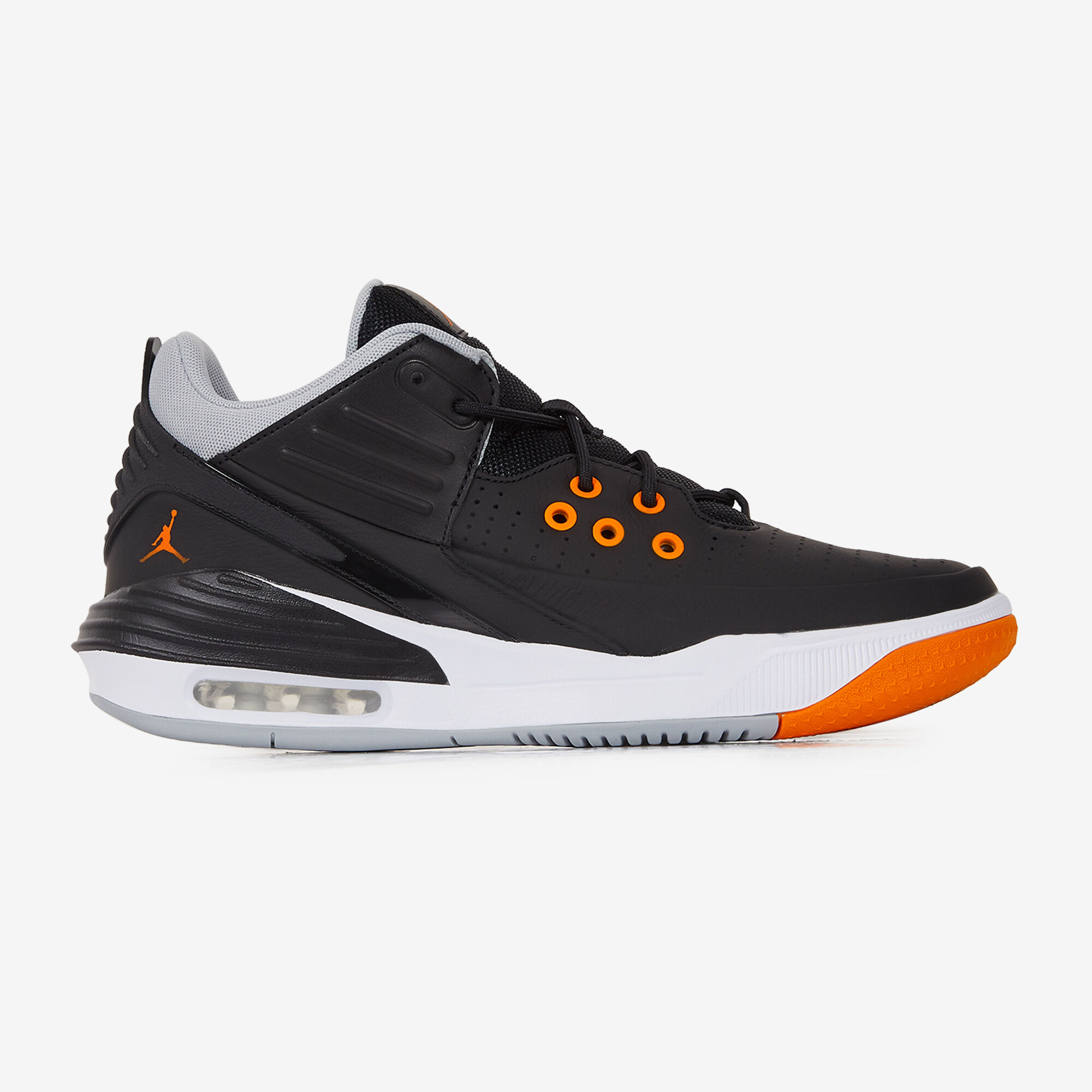 Jordan max aura black and orange new arrivals