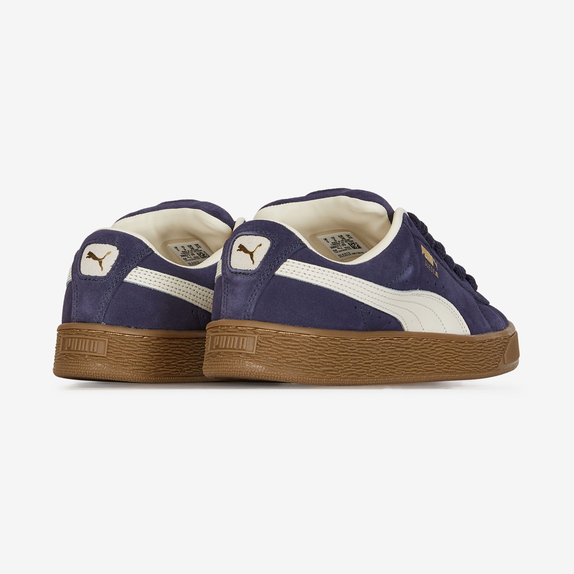 Suede Xl  Marine/beige