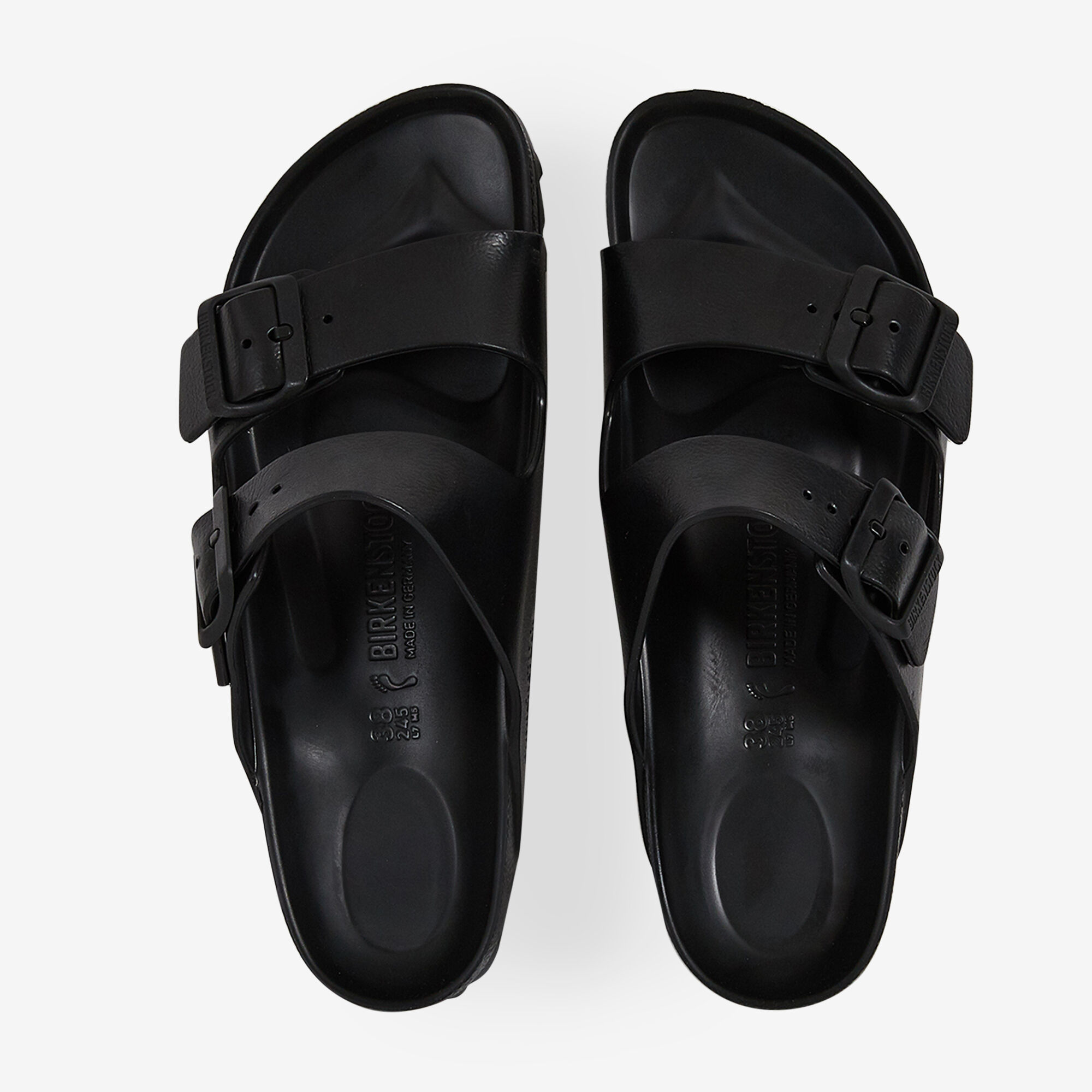 Full black birkenstock best sale