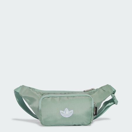 ADIDAS ORIGINALS Premium Essentials Waist Bag Hazy Green UNISEX