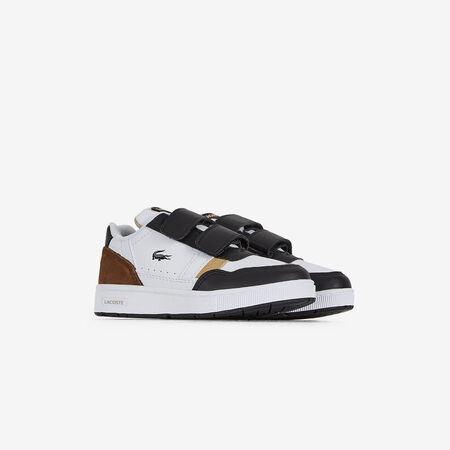 LACOSTE t-clip T-CLIP MOCHA BLANC/NOIR BÉBÉ