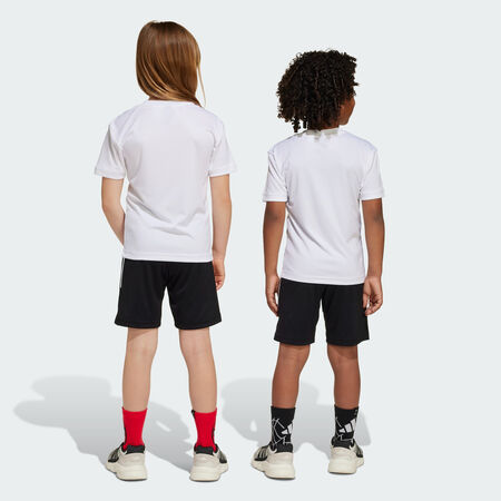 ADIDAS SPORTSWEAR ADIDAS MARVEL SPIDER-MAN T-SHIRT SET White / Black TODDLERS