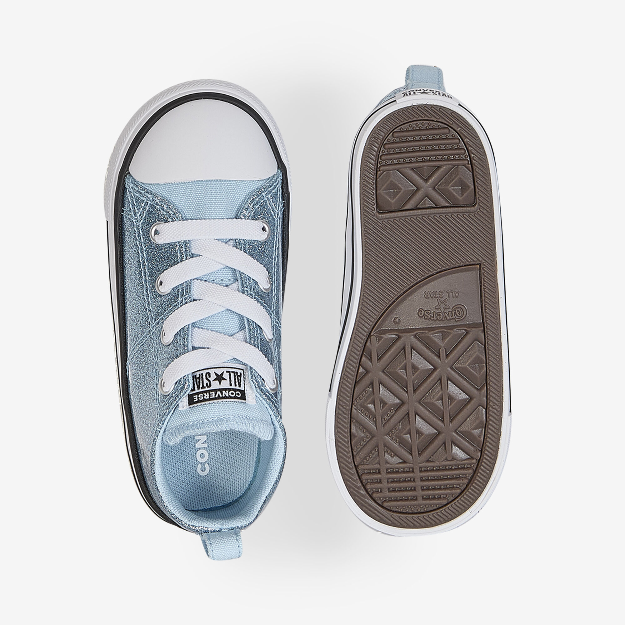 Chuck Taylor All Star Ox El Glitter Bébé - vue 3