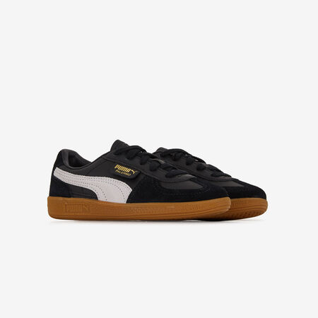 PUMA palermo PALERMO LEATHER NOIR/BLANC CADET