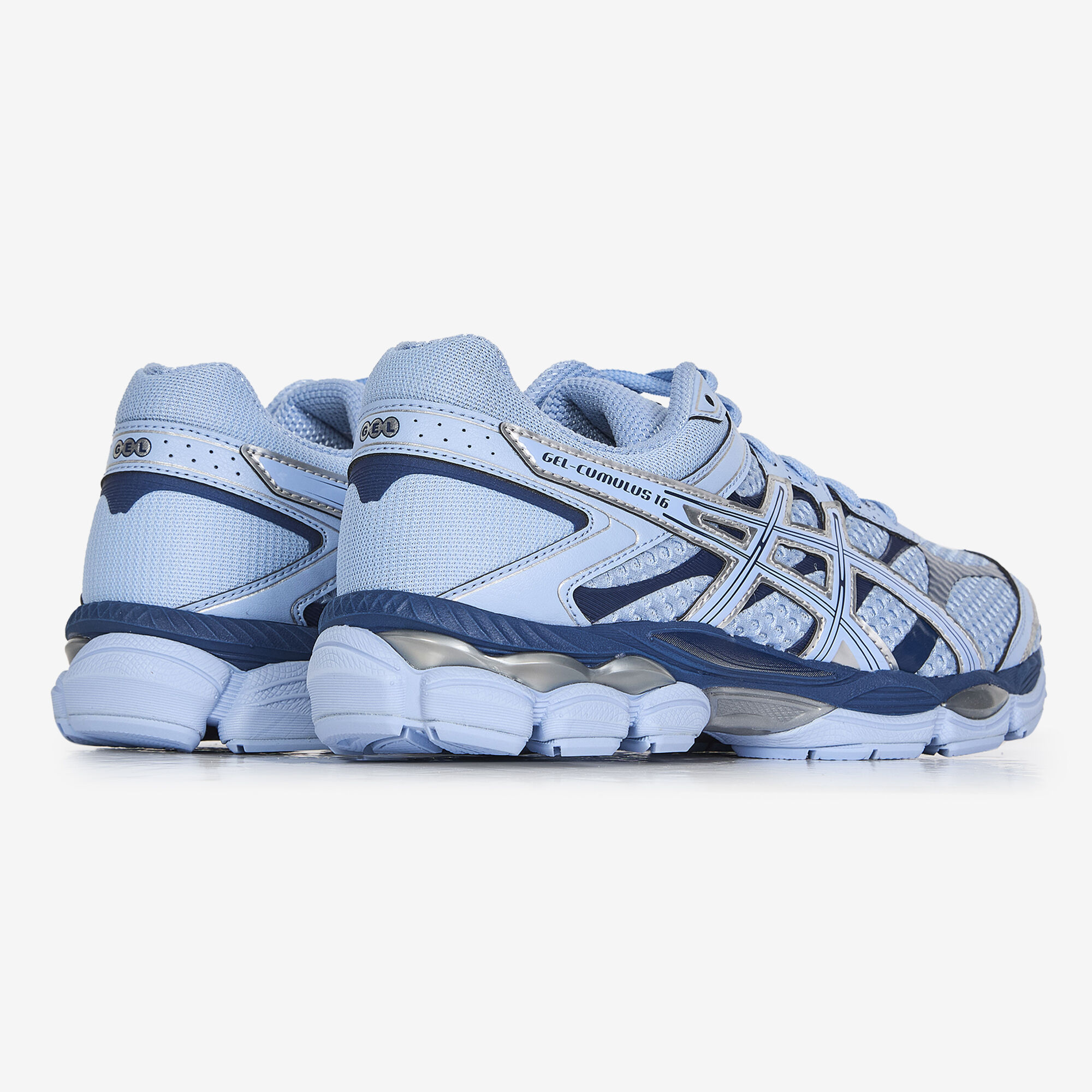 Baskets basses Asics Baskets GEL CUMULUS 16 Crèmes et Grises CREAM / CLAY G 40 12 - vue 9