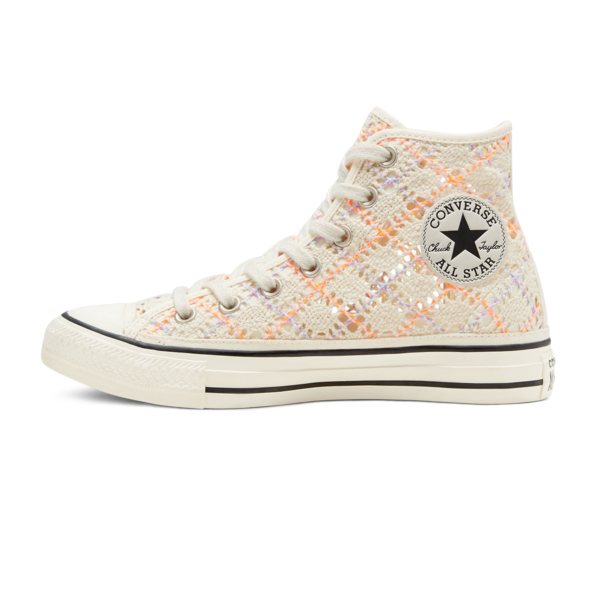 Converse - Chuck taylor all star hi broderie Nude Nude | Courir