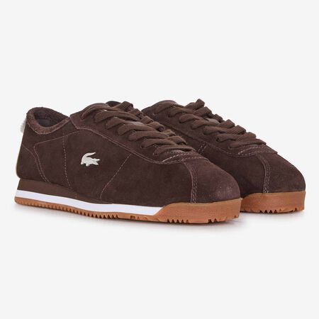LACOSTE CLUB LOW BROWN WOMEN