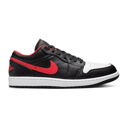 AIR JORDAN 1 LOW : NOIR/ROUGE