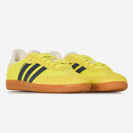 ADIDAS ORIGINALS samba SAMBA OG JAUNE/NOIR FEMME