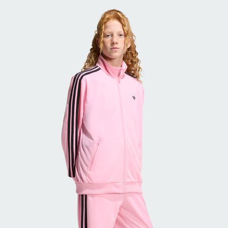 ADIDAS ORIGINALS FIREBIRD LOOSE TRACK TOP Light Pink / Black TODDLERS