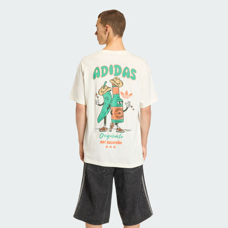ADIDAS ORIGINALS CHILLI PT. 2 Graphic Tee Off White MEN