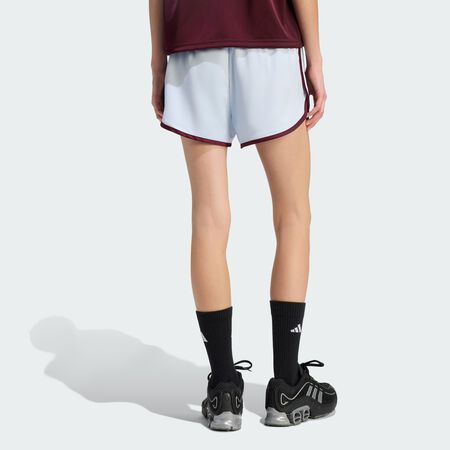 ADIDAS ORIGINALS SHORT SPRINTER 3 BANDES Crystal Sky / Maroon FEMME