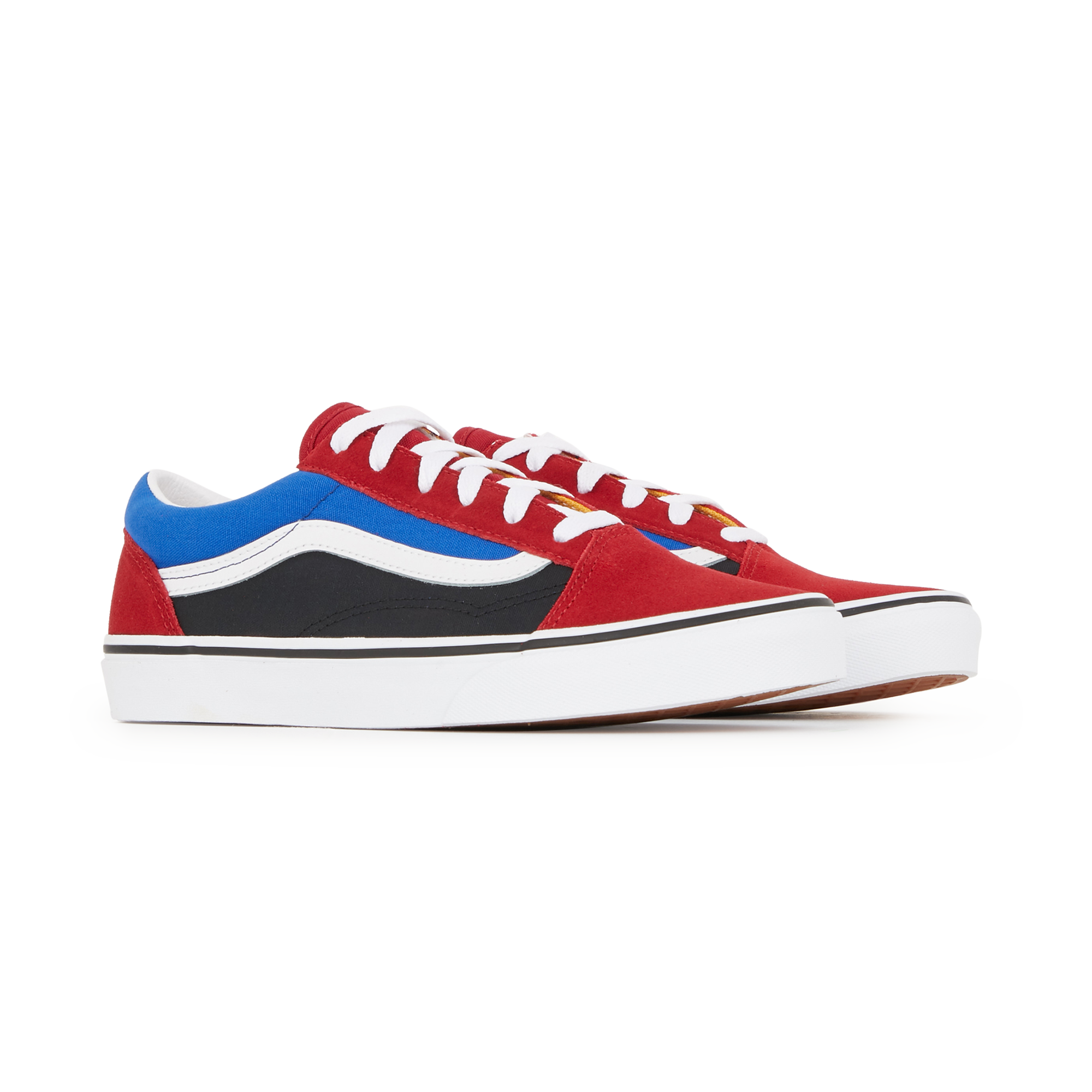 vans rouge courir