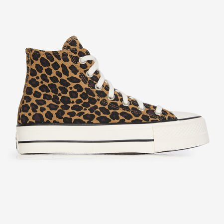 CONVERSE chuck taylor all star CTAS HI LIFT LEOPARD BROWN/BLACK WOMEN