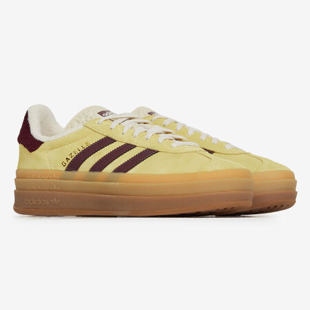 ADIDAS ORIGINALS gazelle GAZELLE BOLD JAUNE/BORDEAUX FEMME