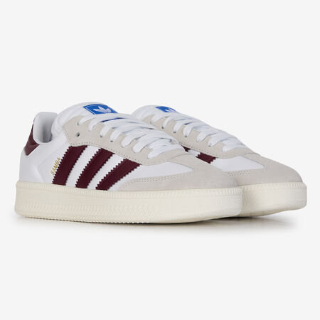 ADIDAS ORIGINALS SAMBA XLG WHITE/BURGUNDY MEN