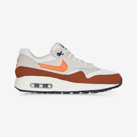 NIKE air max AIR MAX 1 BLANC/ORANGE JUNIOR