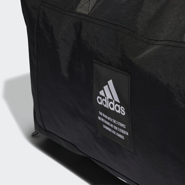 Sac en toile Essentials Linear Format moyen - Noir adidas | adidas France