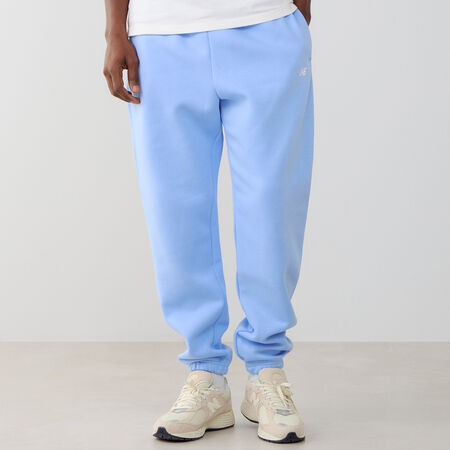 NEW BALANCE PANT JOGGER SMALL LOGO BLUE/WHITE MEN