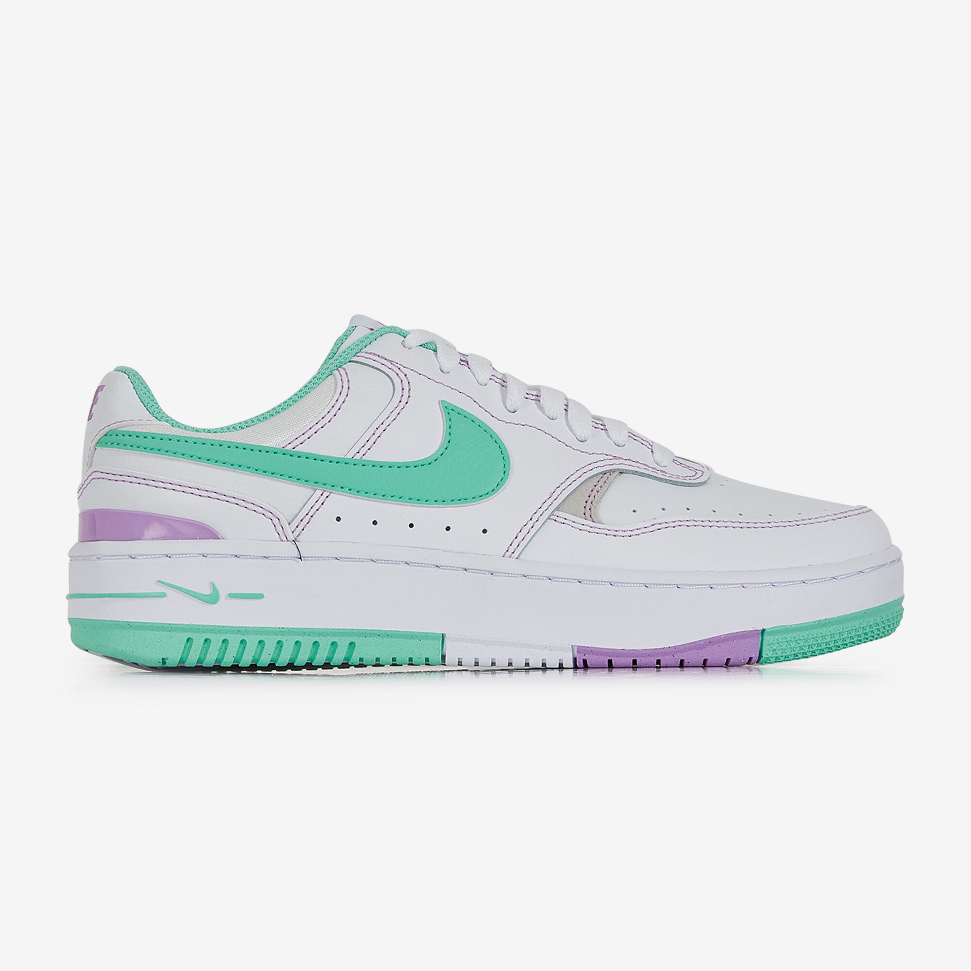 NIKE GAMMA FORCE WHITE GREEN SNEAKERS WOMEN Courir