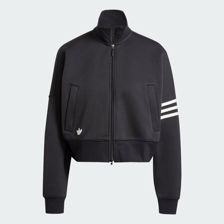ADIDAS ORIGINALS Neuclassics Track Top Black / Cloud White WOMEN