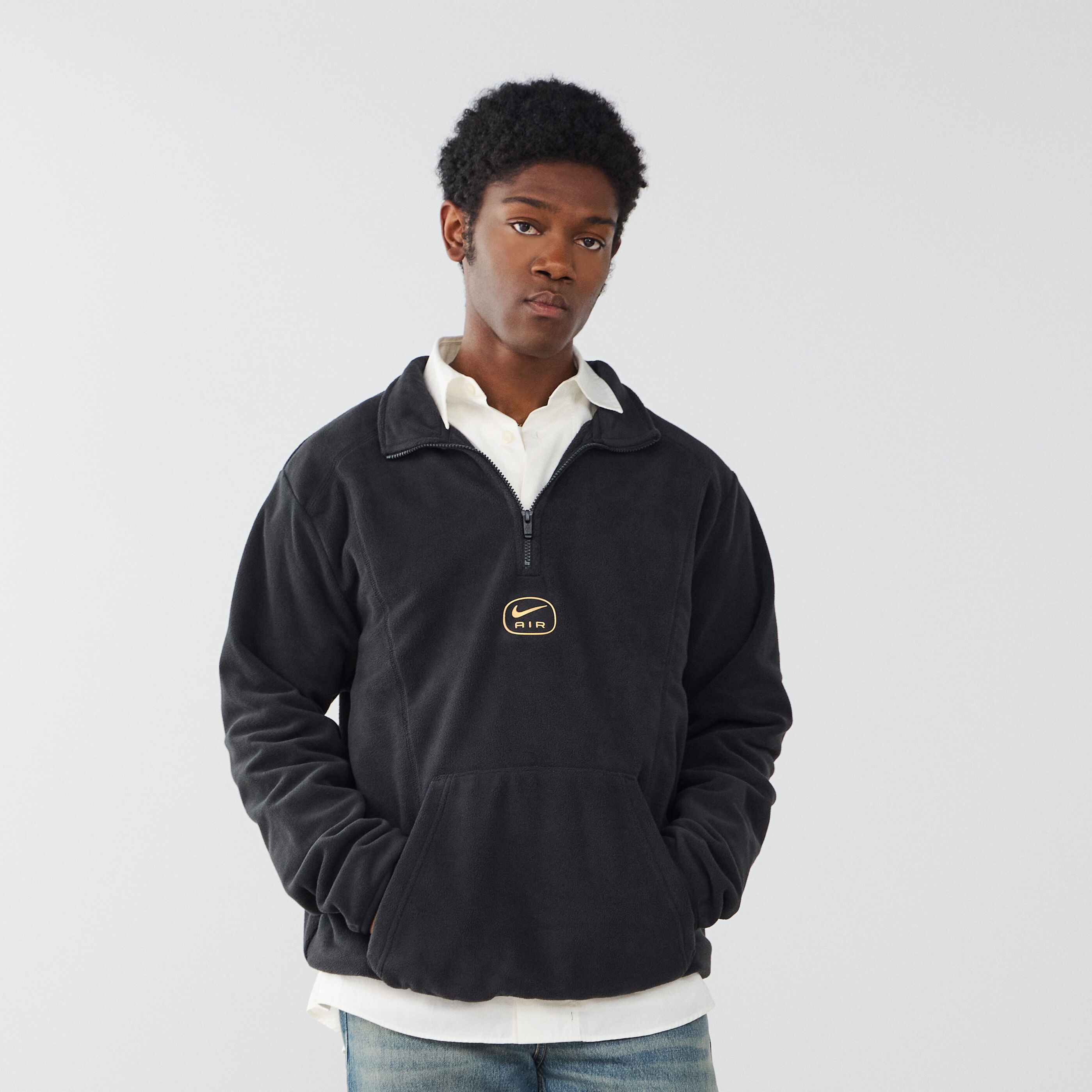 nike half zip jacket men's