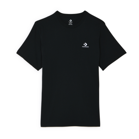 CONVERSE TEE SHIRT STAR CHEVRON EMBROIDERED NOIR HOMME