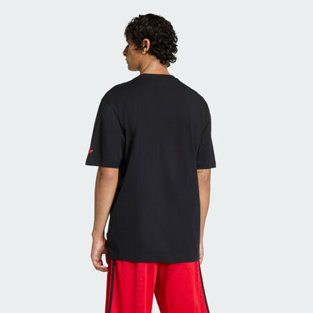 ADIDAS ORIGINALS T-SHIRT GRAPHIQUE VARSITY Black HOMME