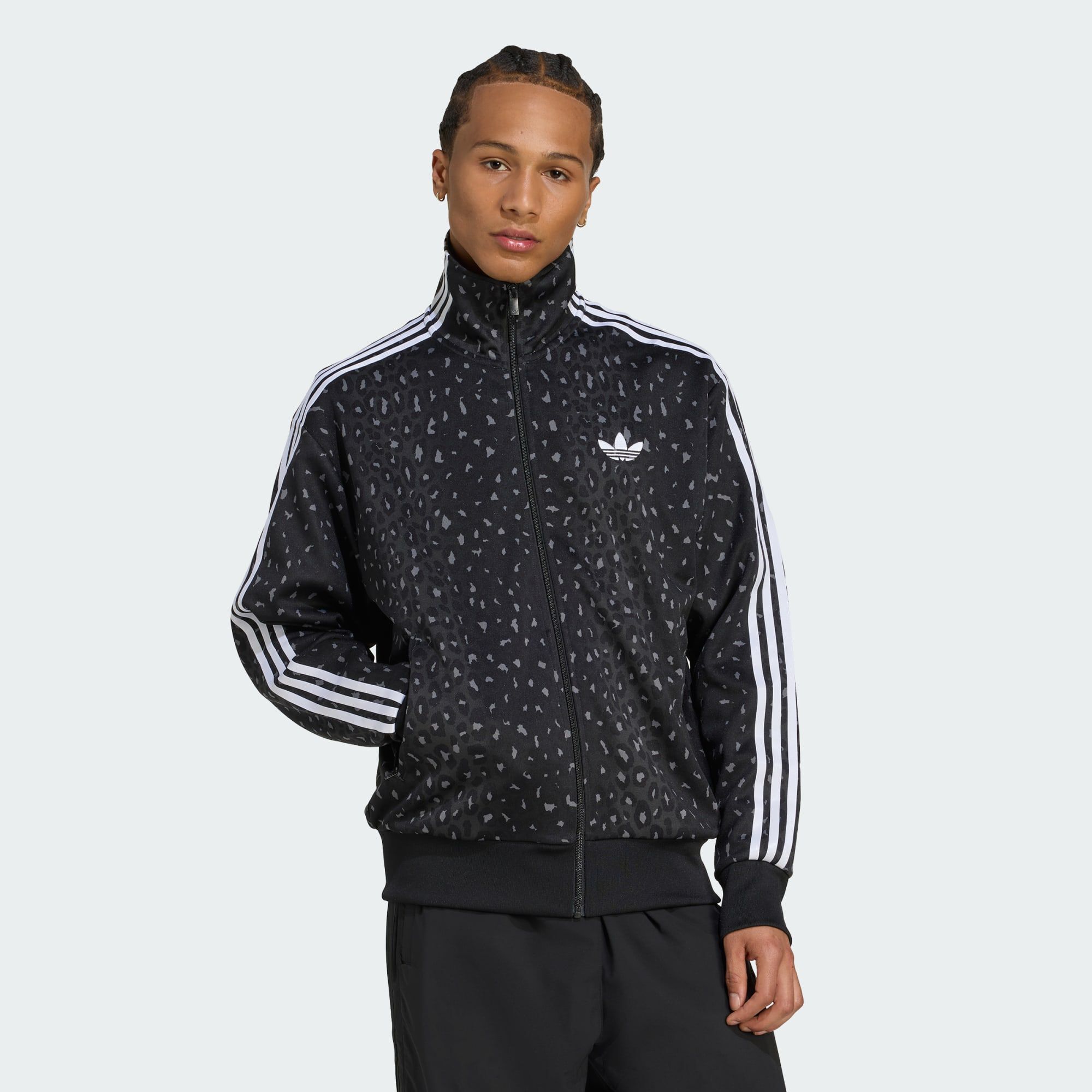 ADIDAS ORIGINALS Firebird Loose Leo Track Top Black
