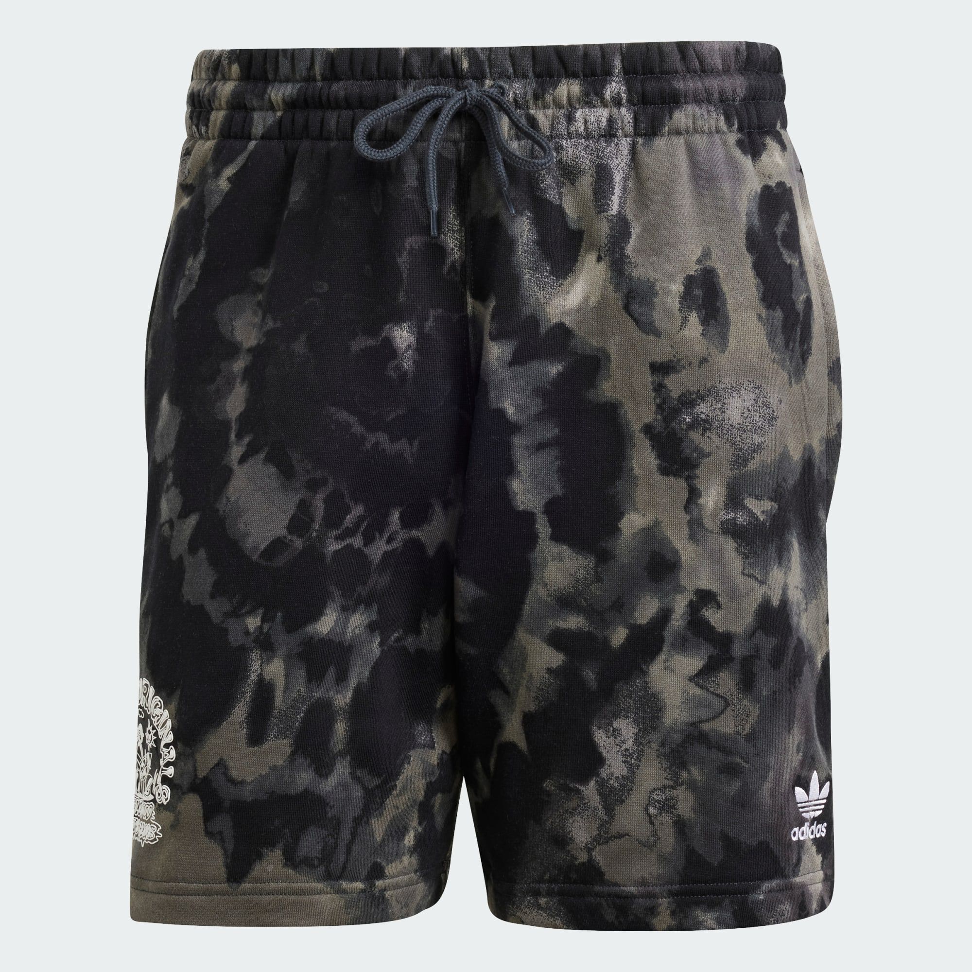 ADIDAS ORIGINALS Tie Dyed Shorts Black SHORTS MEN Courir