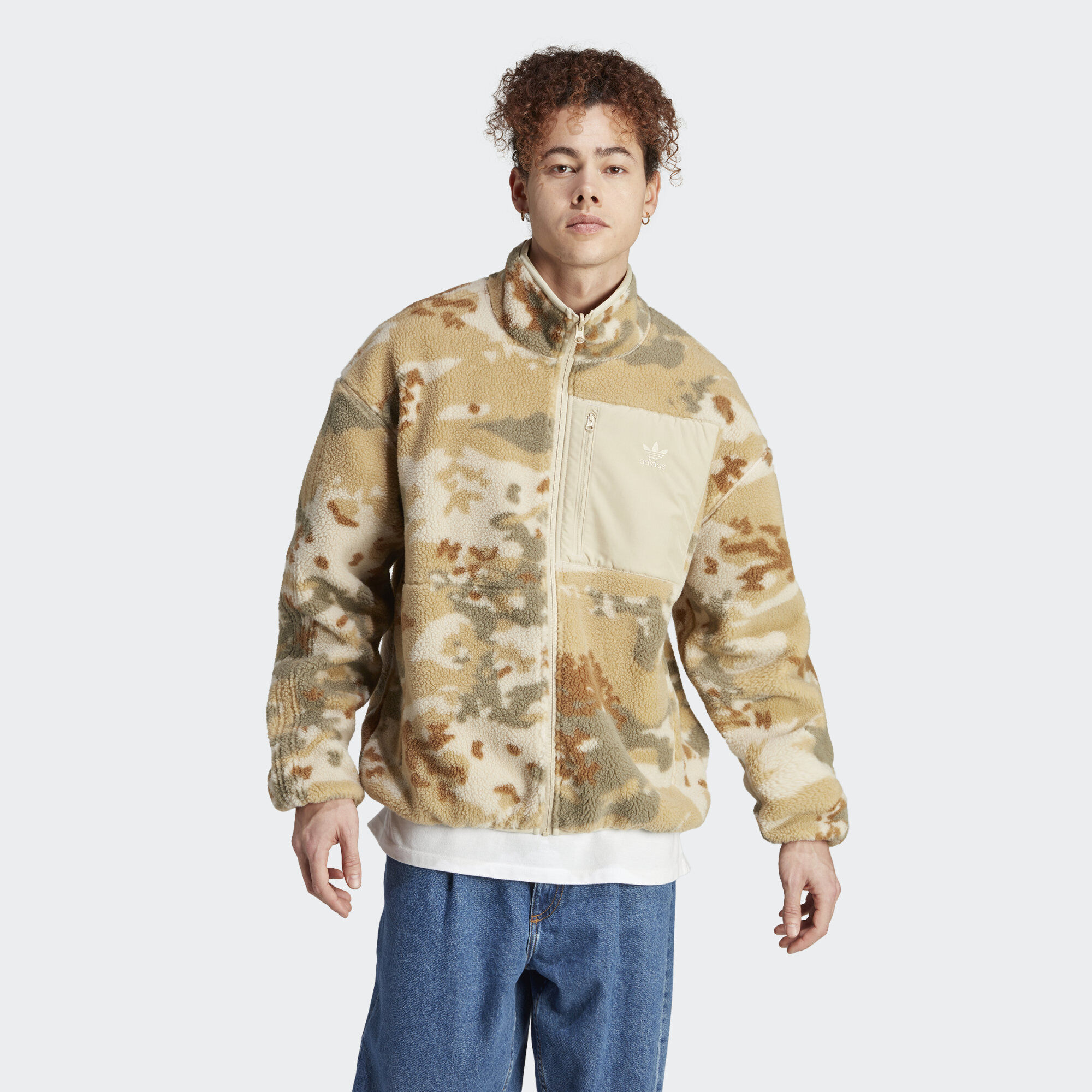 Fleece camo 2025 pullover