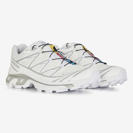 SALOMON XT-6 XT-6 GORE-TEX BLANC/ARGENT HOMME