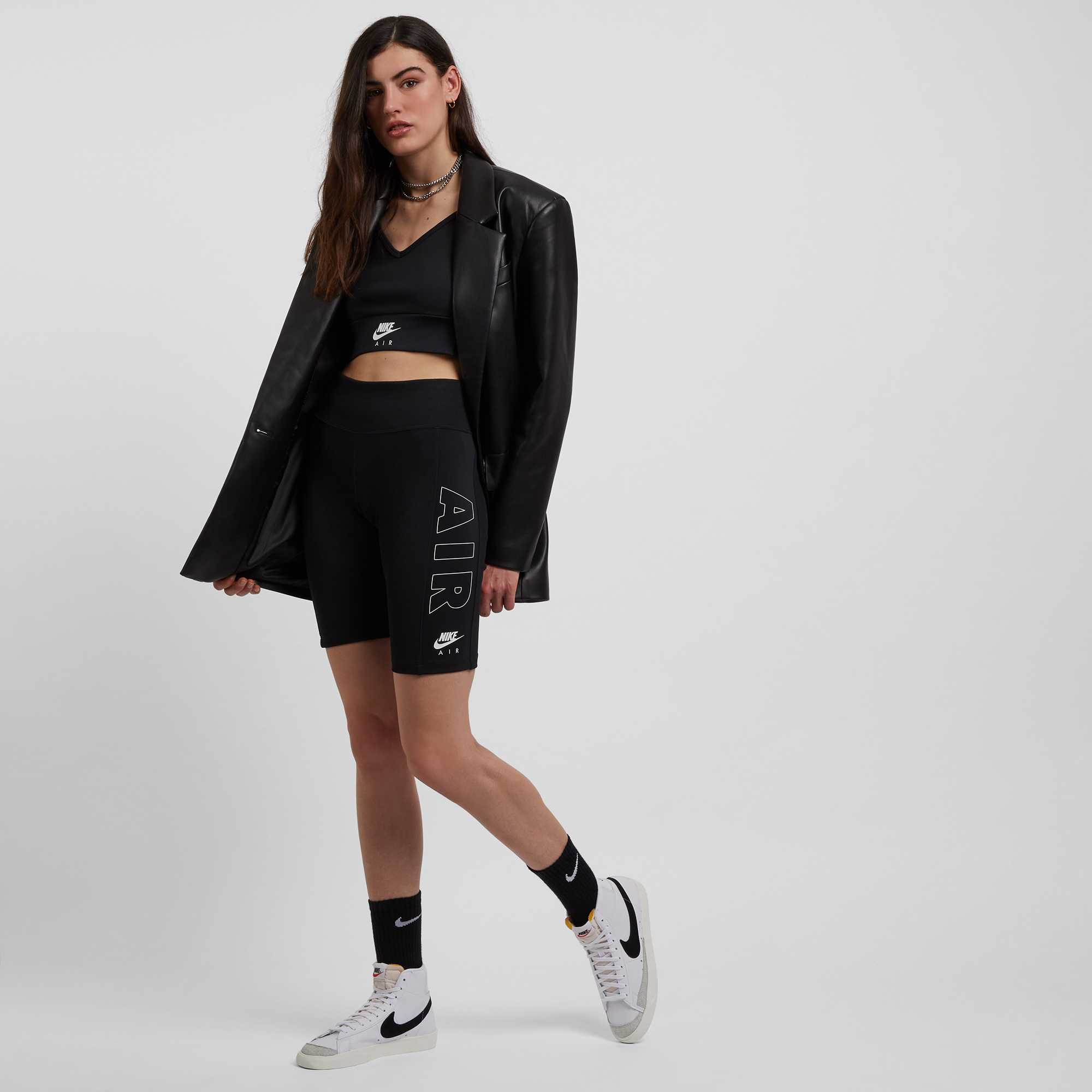 Cycliste femme noir nike clearance