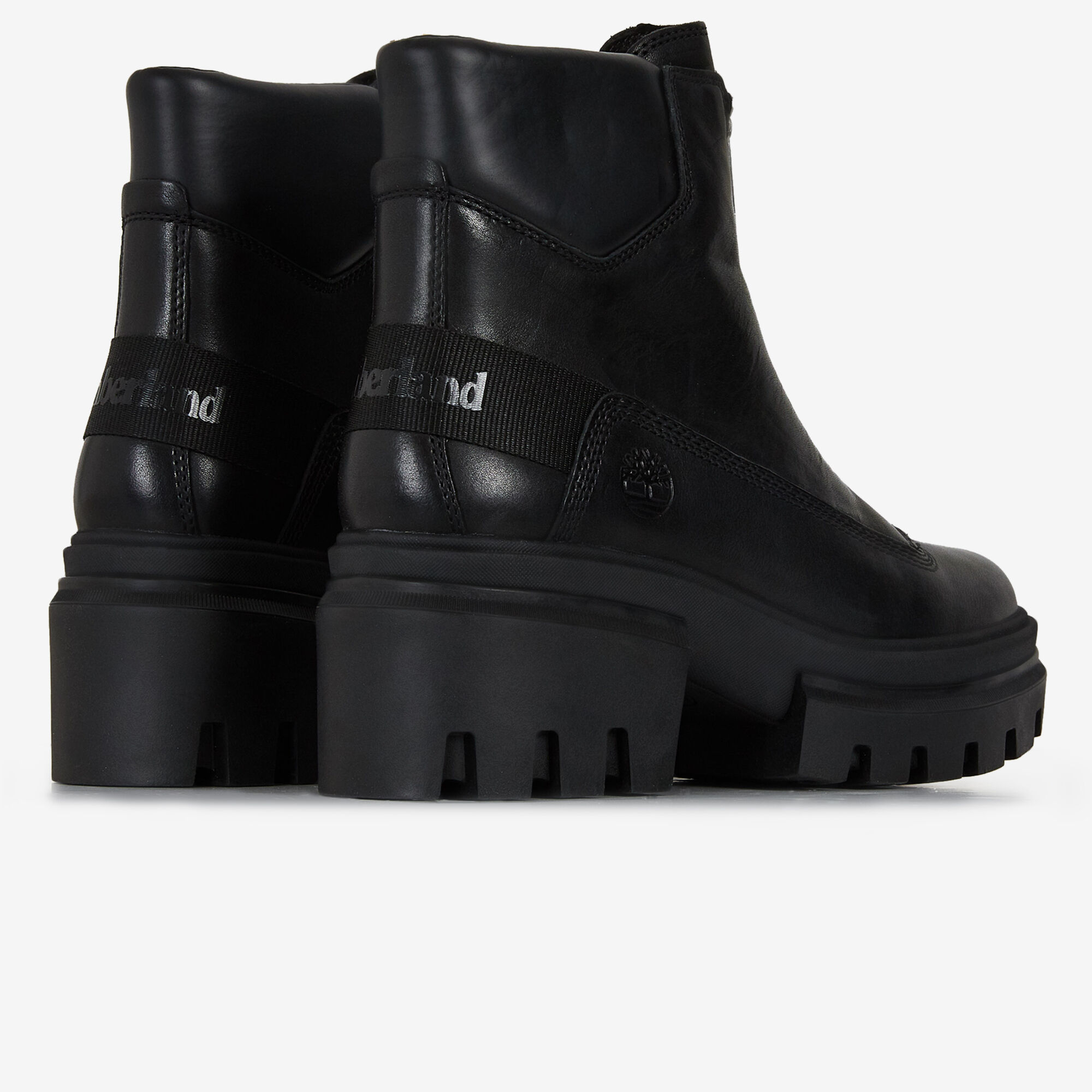 Timberland black discount zip boots