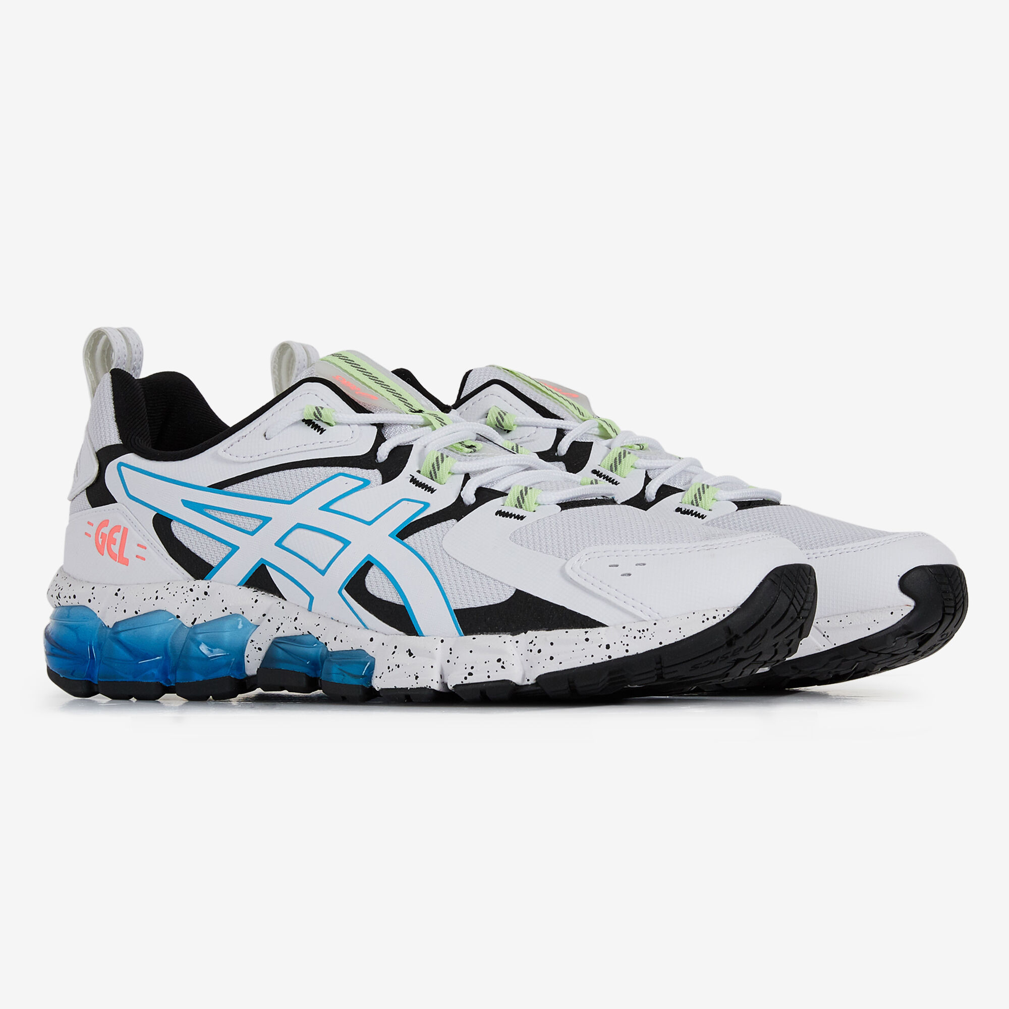 ASICS GEL QUANTUM 180 6 WHITE BLUE SNEAKERS MEN Courir