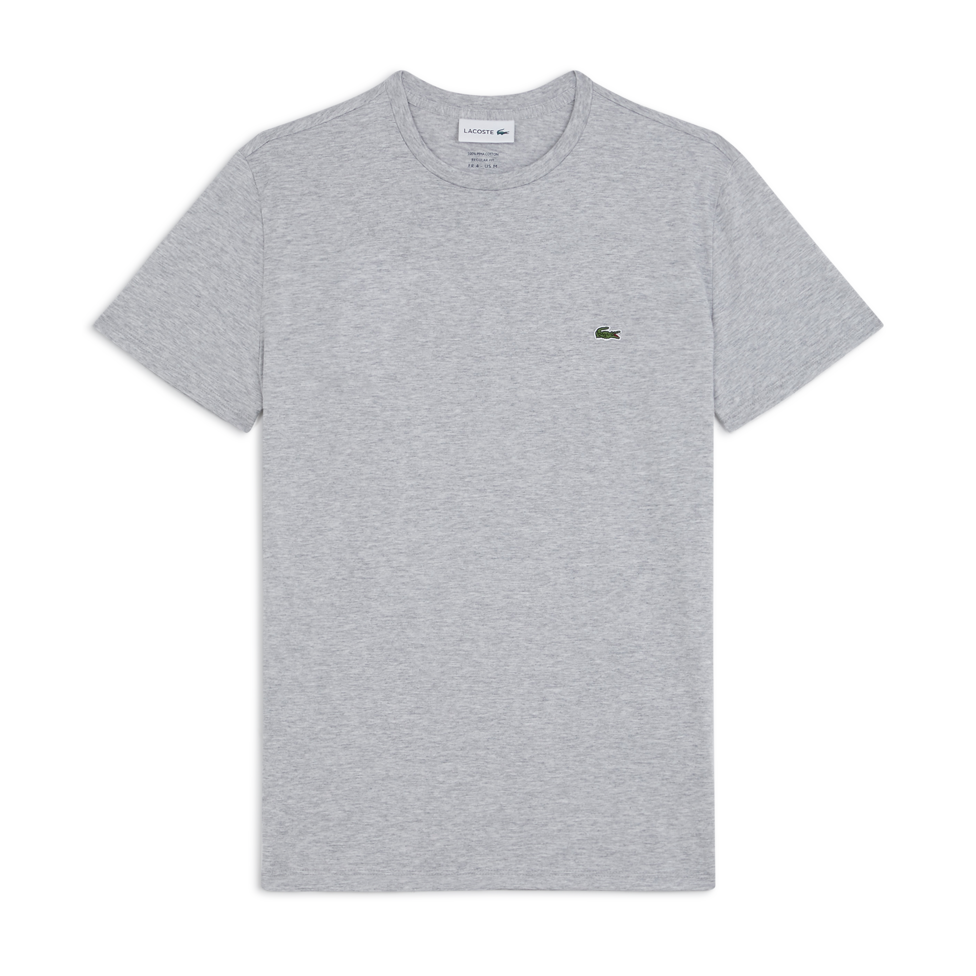 Tee shirt lacoste homme gris clearance