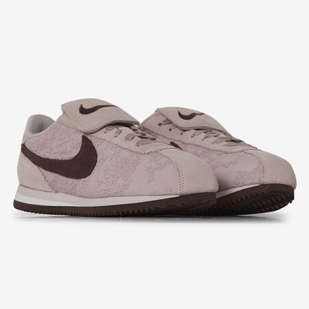 NIKE cortez CORTEZ TEXTILE ROSE/MARRON FEMME