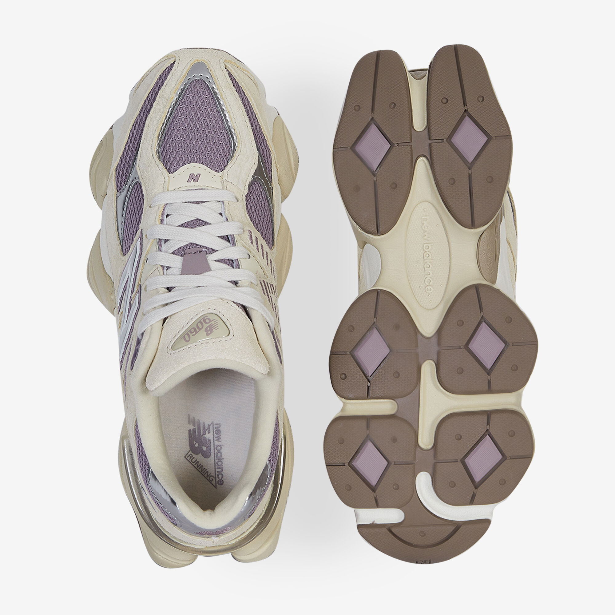9060  Beige/violet