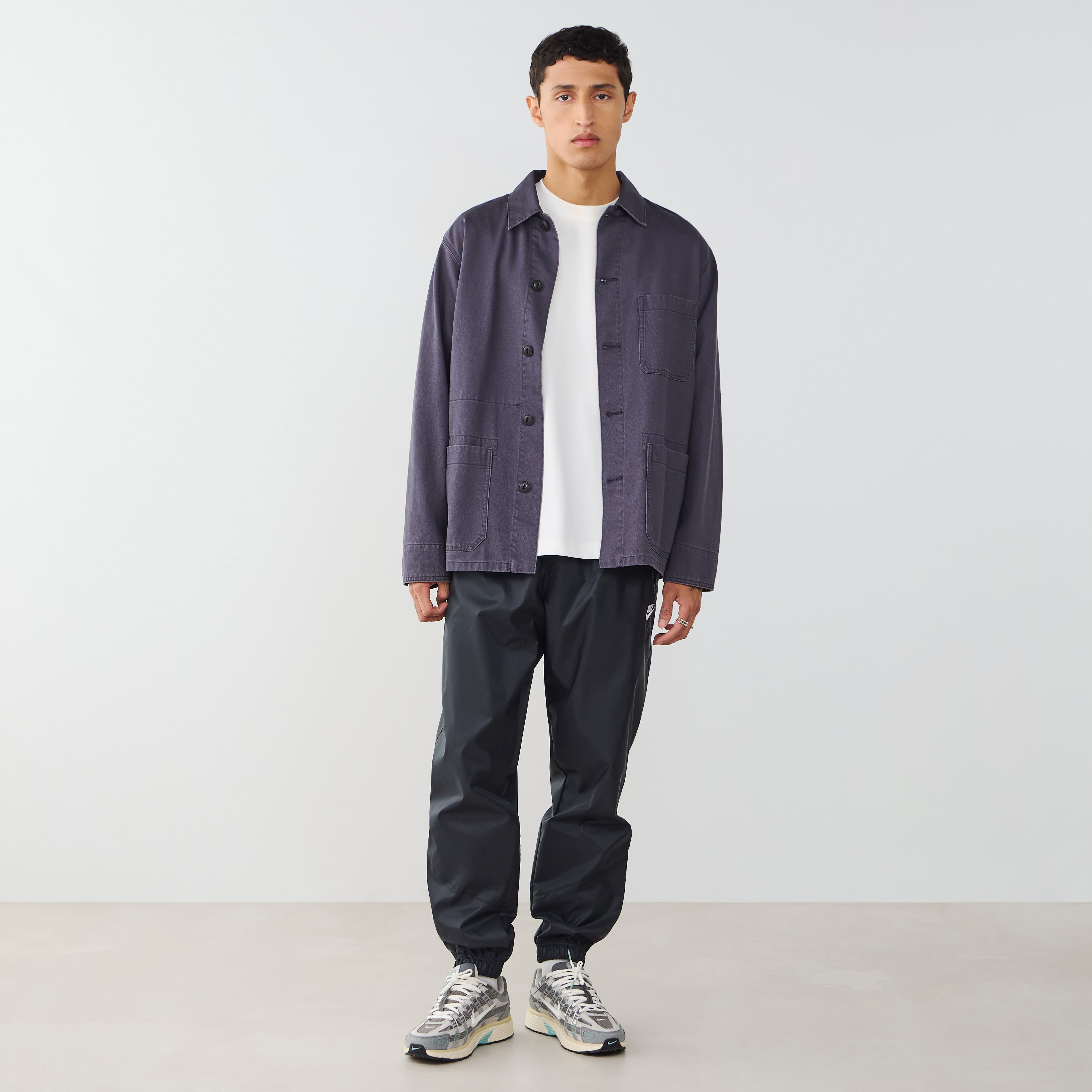 Pant Jogger Windrunner  Noir/blanc