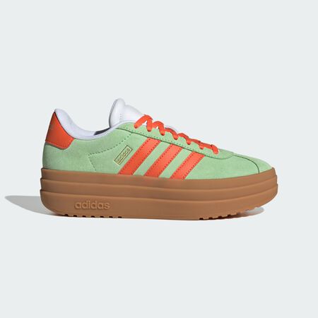 Chaussure VL Court Bold Lifestyle Enfants : Semi Green Spark / Semi Impact Orange / Cloud White