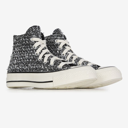 CONVERSE CHUCK 70 HI METALLIC GREY WOMEN